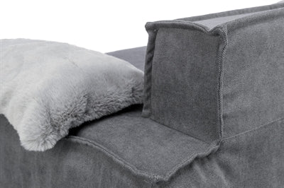 Trixie Hund Korb Sofa Liano Rechteck Grau