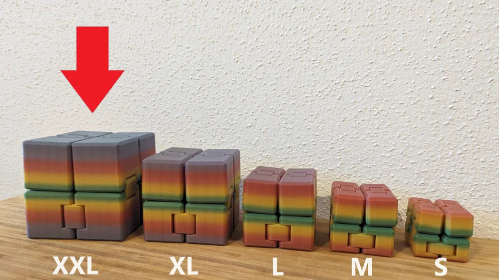 Robuster Unendlichkeitswürfel XXL