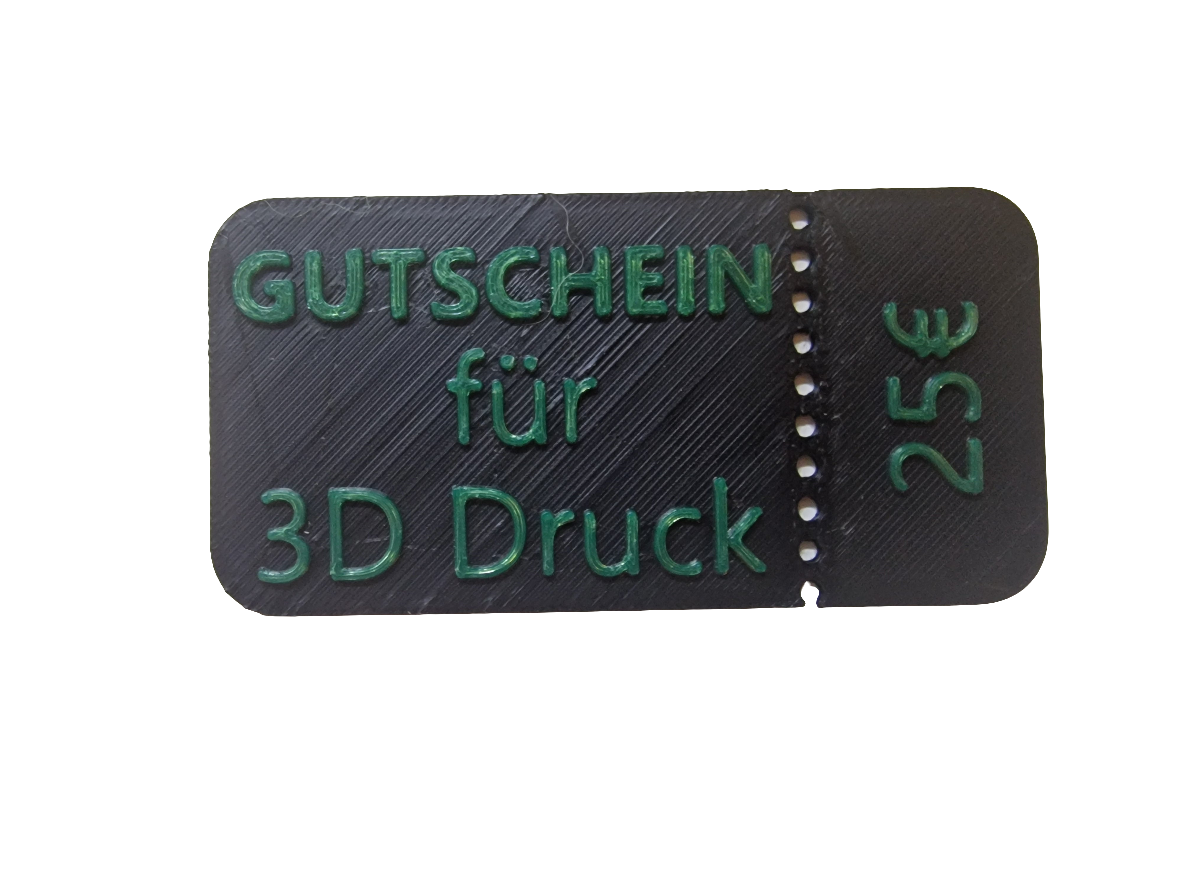 25€ Gutschein