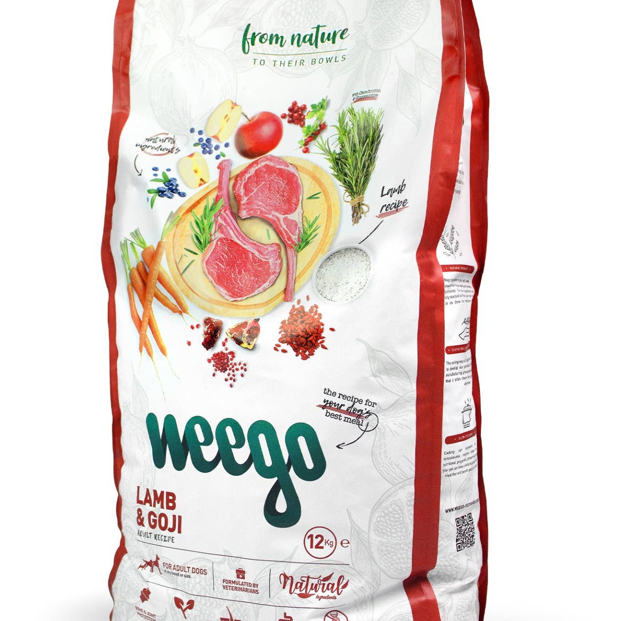 Weego Hundefutter Lamm & Goji